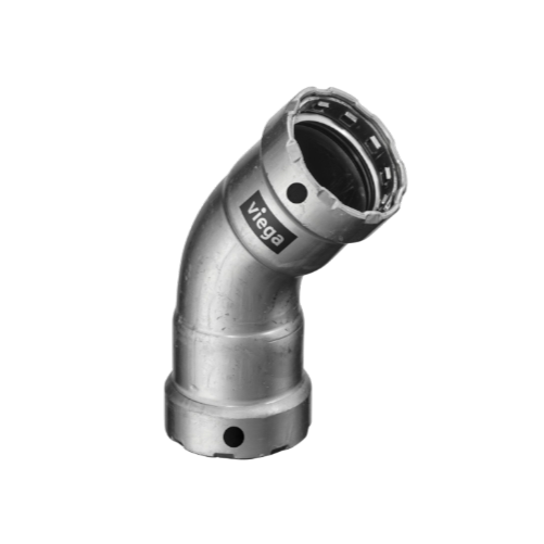 Megapress Elbow 45°